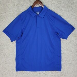 Magpul Polo‎ Shirt Men's Size Large L Blue Snap Button Short Sleeve Embroidered